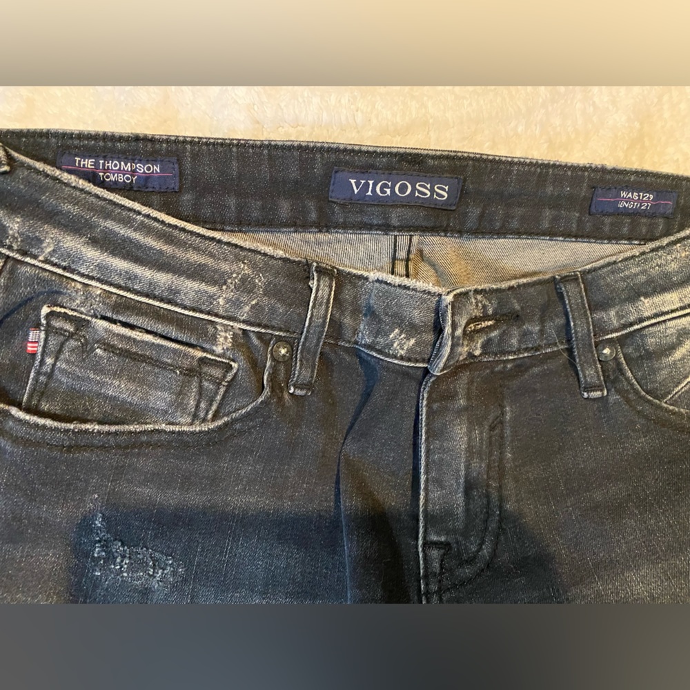 Vigoss Thompson Tomboy Jeans Size 29 with short 27 inseam